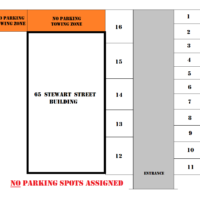 65 Stewart Parking Map