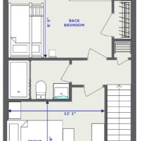 111 East First – 8 Maple Second Floor Layout