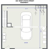 181 West State Basement Layout