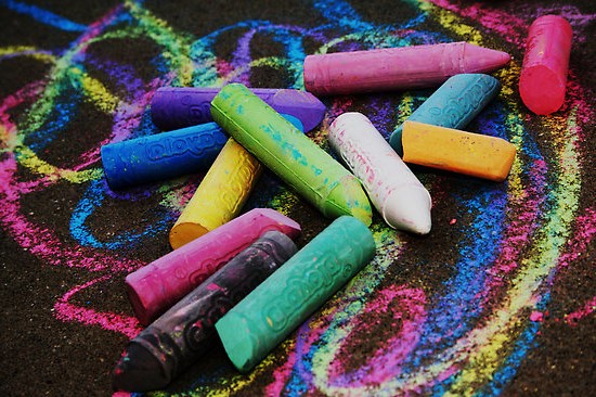 House Near Palmer Street - Sidewalk Chalk Galore