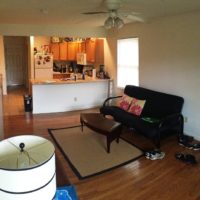 327 West State Living/Kitchen Area