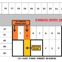 124 East Union Parking Map
