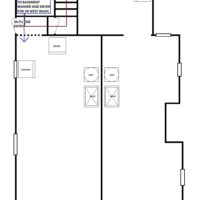 39 and 39.5 West Washington Basement Layout
