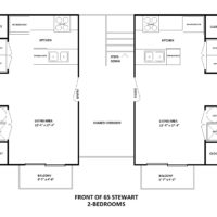 65 Stewart Third Floor Layout