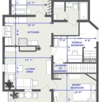 16 Palmer Apt. A Layout
