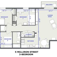 5 Milliron 3 Bedroom Layout