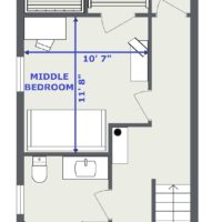 327 West State Street Second Floor Layout